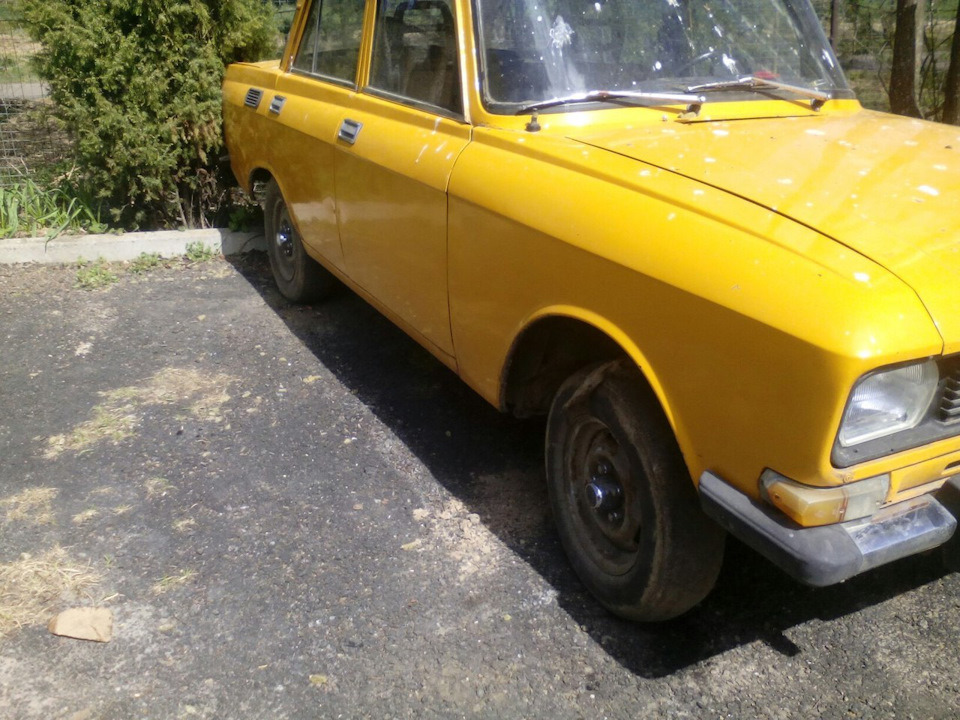 Разобрал, посмотрел тормоза и отмыл не много хром — Москвич 2140, 1,5 л ...