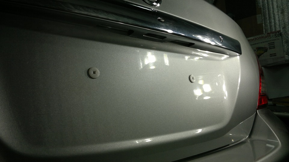 ПРОЕКТ "Полировка + нанесение жидкого стекла Nissan Tiida" (Часть 1 ...