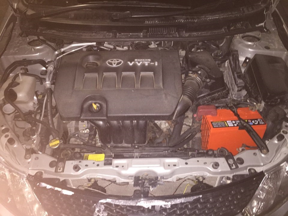 18) новый аккумулятор "Зверь" 75В24L — Toyota Allion (T260), 1,8 л ...