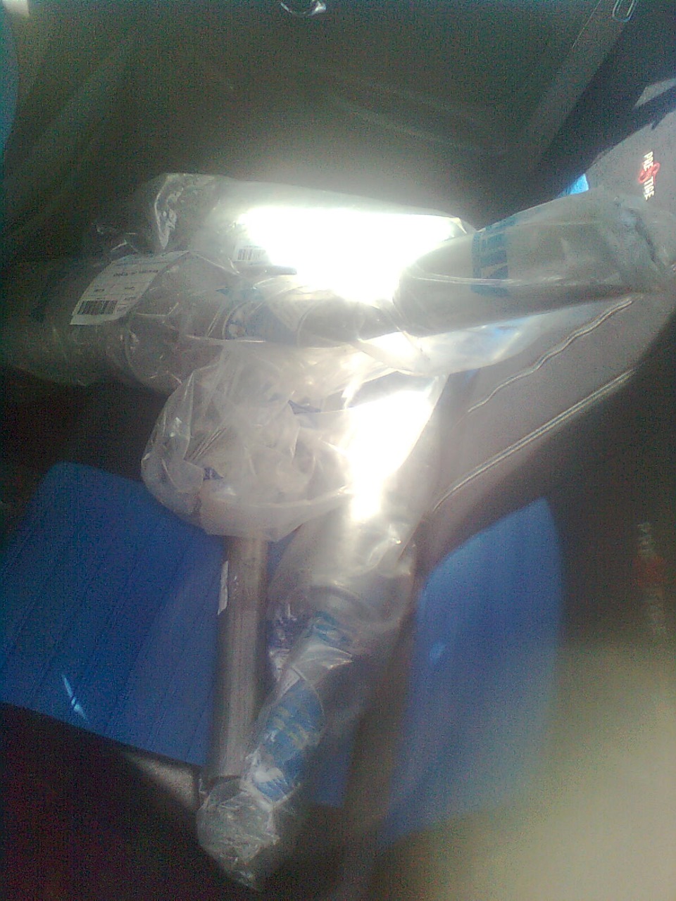 глушитель — Volkswagen Passat Variant (B3), 1,8 л, 1988 года | своими ...