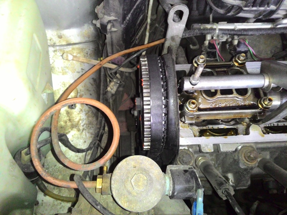 Очередная замена ремня ГРМ с роликом и регулировка клапанов — Lada 2115 ...