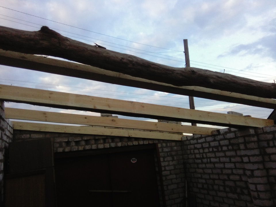 замена крыши в гараже (финал) — DRIVE2