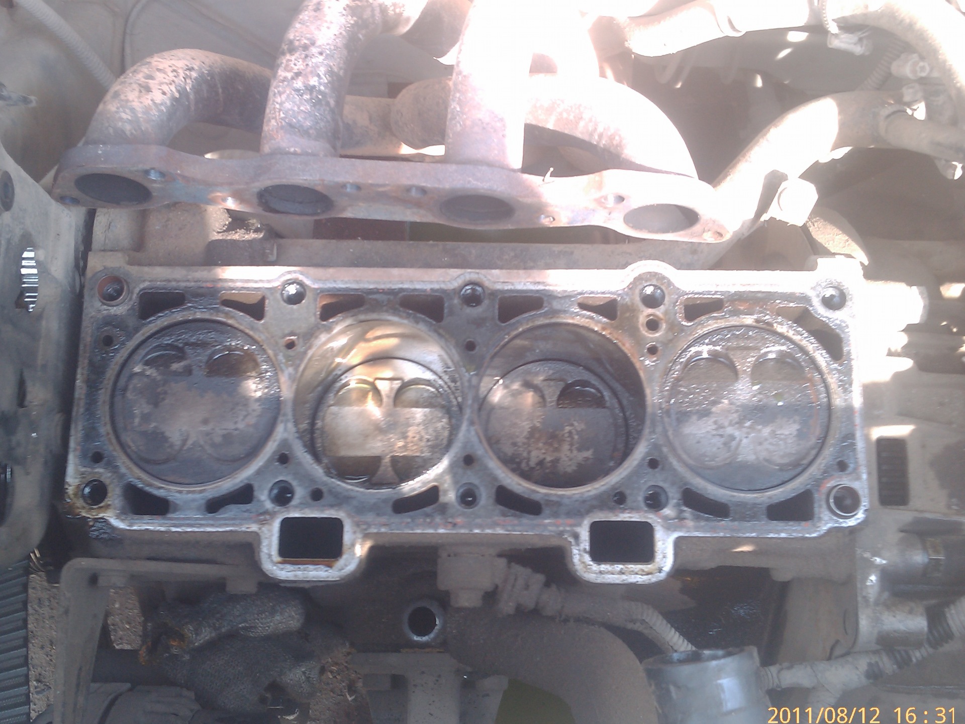 Приехали — LADA 2113, 1,6 л., 2007 года | поломка | DRIVE2