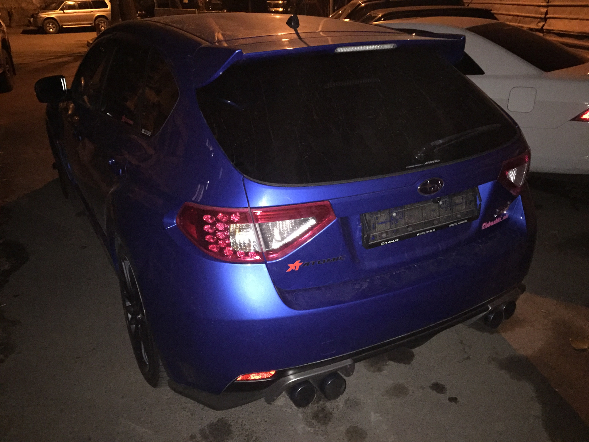 Тунинг задней оптики (финал, финал на лицо) — Subaru Impreza WRX STI ...
