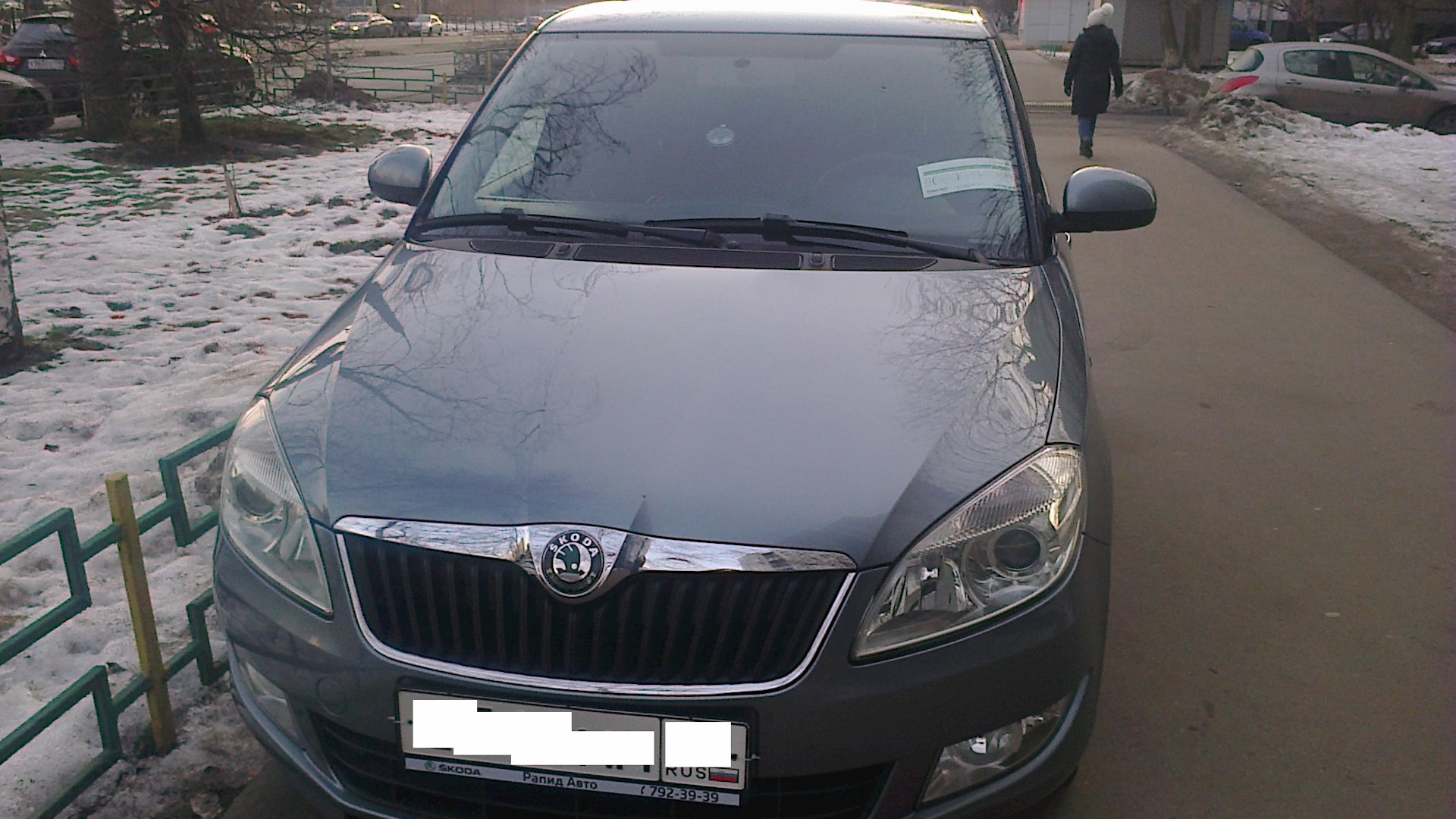 Skoda Fabia Combi Mk2 1.6 бензиновый 2012 | хэтчбек 1,6 AT (105 л.с. на  DRIVE2