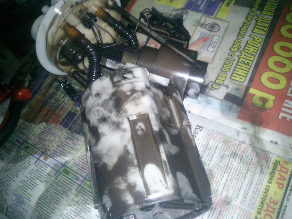 сетка в бензобаке — Chevrolet Niva, 1,7 л., 2007 года | плановое ТО ...