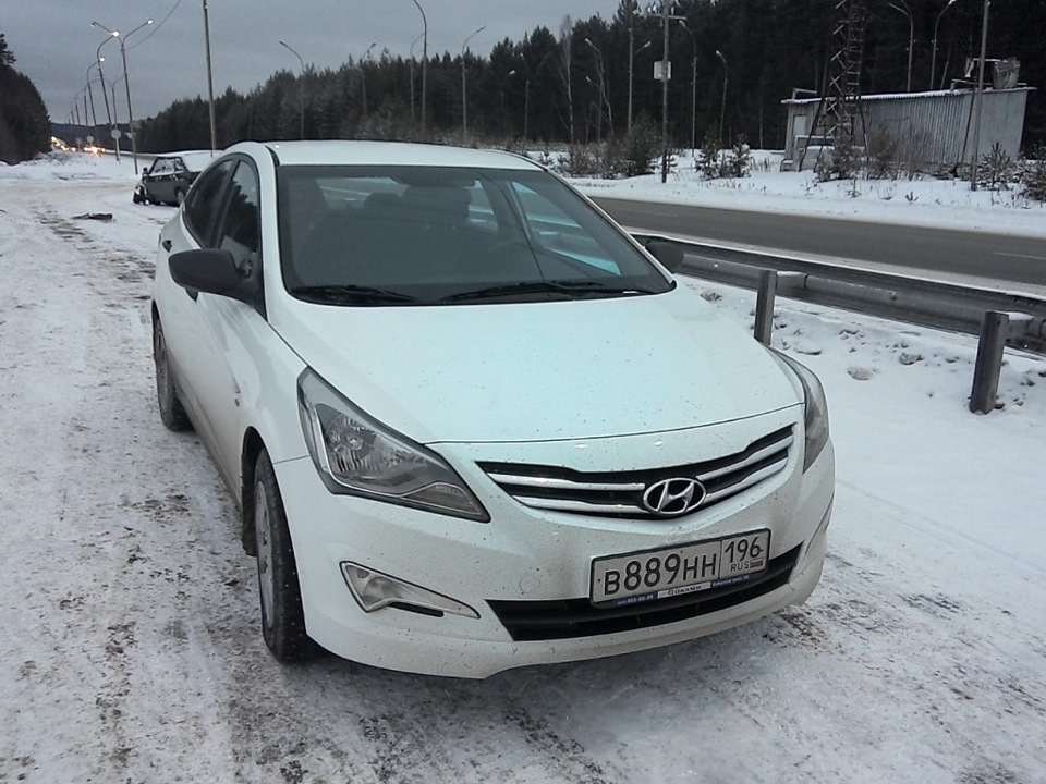 Обкатка колес — Hyundai Solaris, 1,6 л., 2014 года | путешествие | DRIVE2