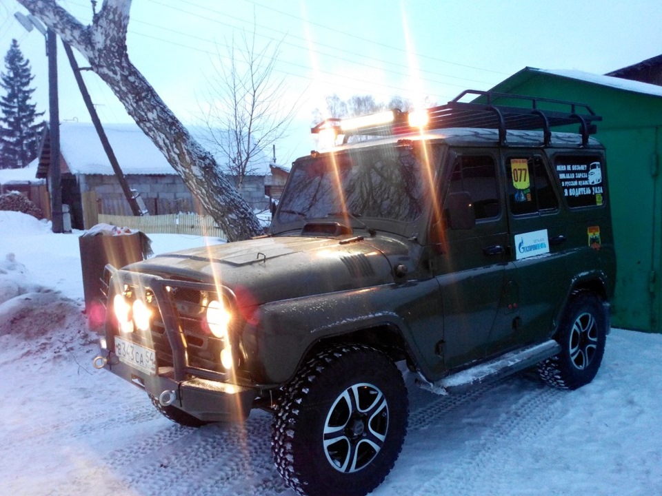Светодиодная балка или Lightbar — УАЗ 31519, 2,9 л, 2002 года ...