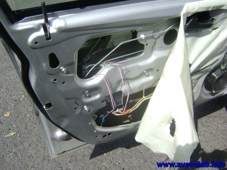 Доводчик окон часть 2 — Chevrolet Aveo Sedan (1G), 1,4 л., 2011 года ...