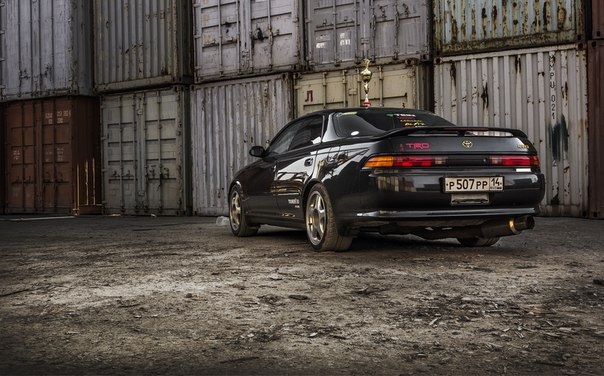 Фото марка на рабочий стол Дрэг закрытие сезона! - Toyota Mark II (90), 2,5 л, 1994 года покатушки DRIVE2