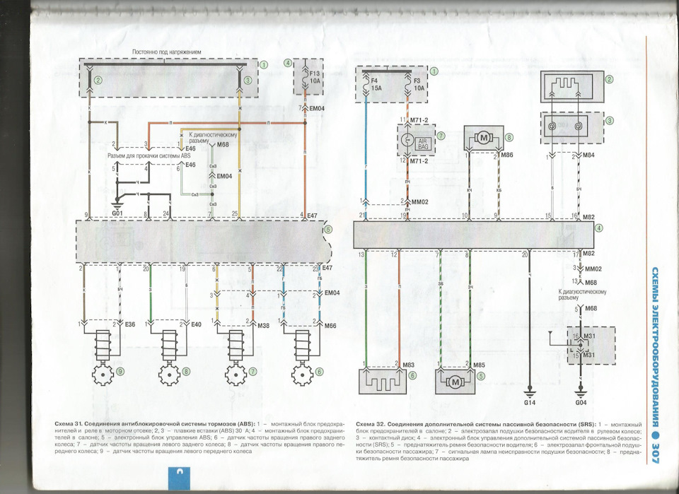 Проводка акцент тагаз схема