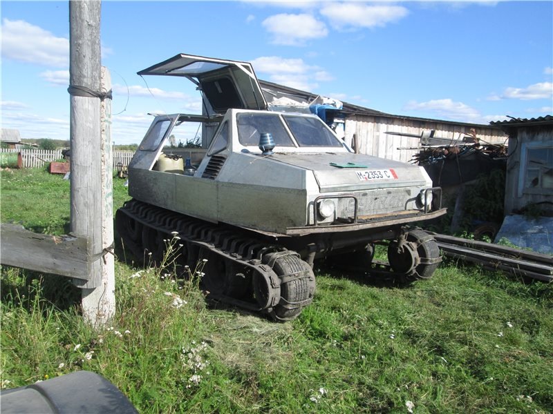 Гусеничный вездеход Быстросъёб