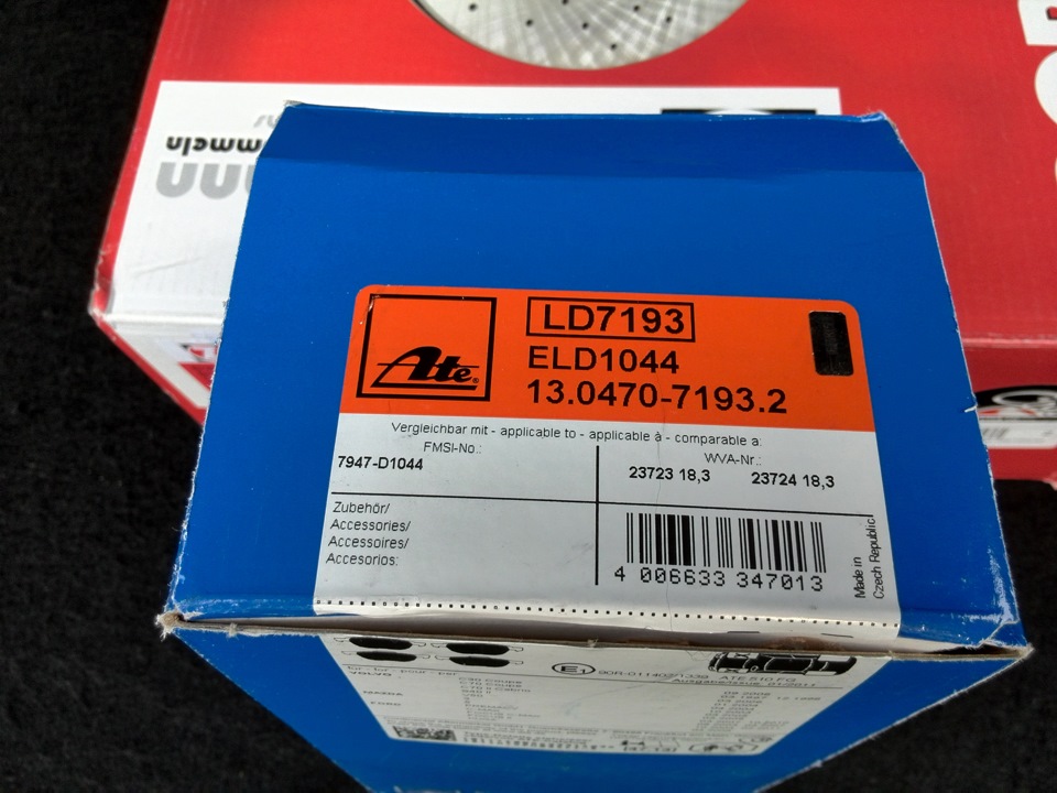 ford st тормозные колодки ate keramik ford st тормозные колодки ate keramik