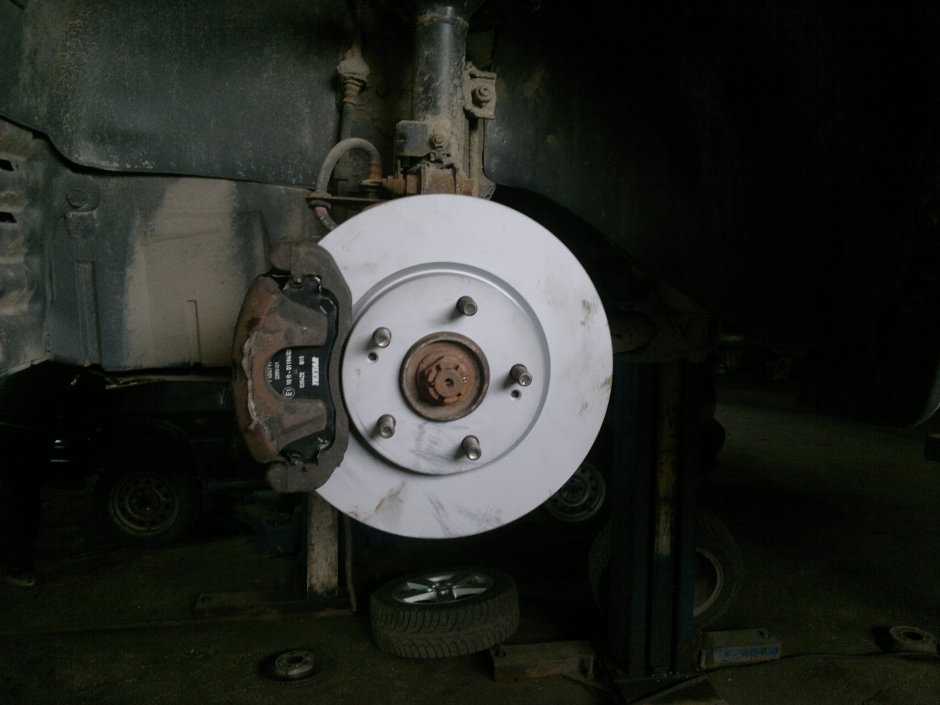 Тормозные диски Otto Zimmermann. — Mitsubishi Lancer X, 1,8 л, 2009 ...