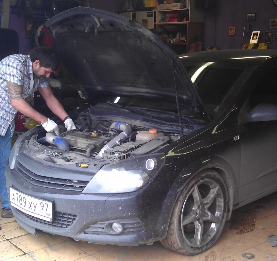 Кит Makar4ik'а + Внешний топливный фильтр — Opel Astra H GTC, 2 л, 2008 ...