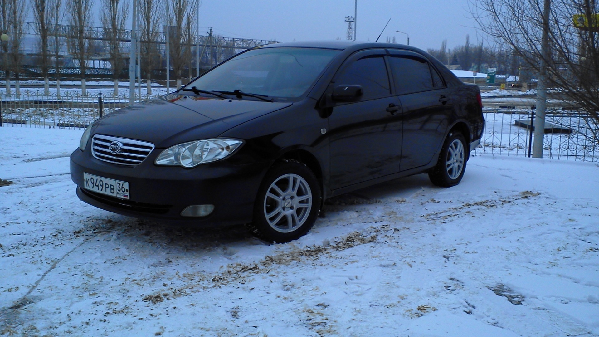 BYD F3 1.5 бензиновый 2008 | в чёрном на DRIVE2