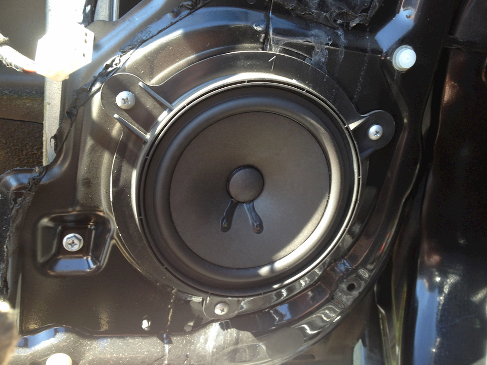 замена динамиков без проставок — DRIVE2