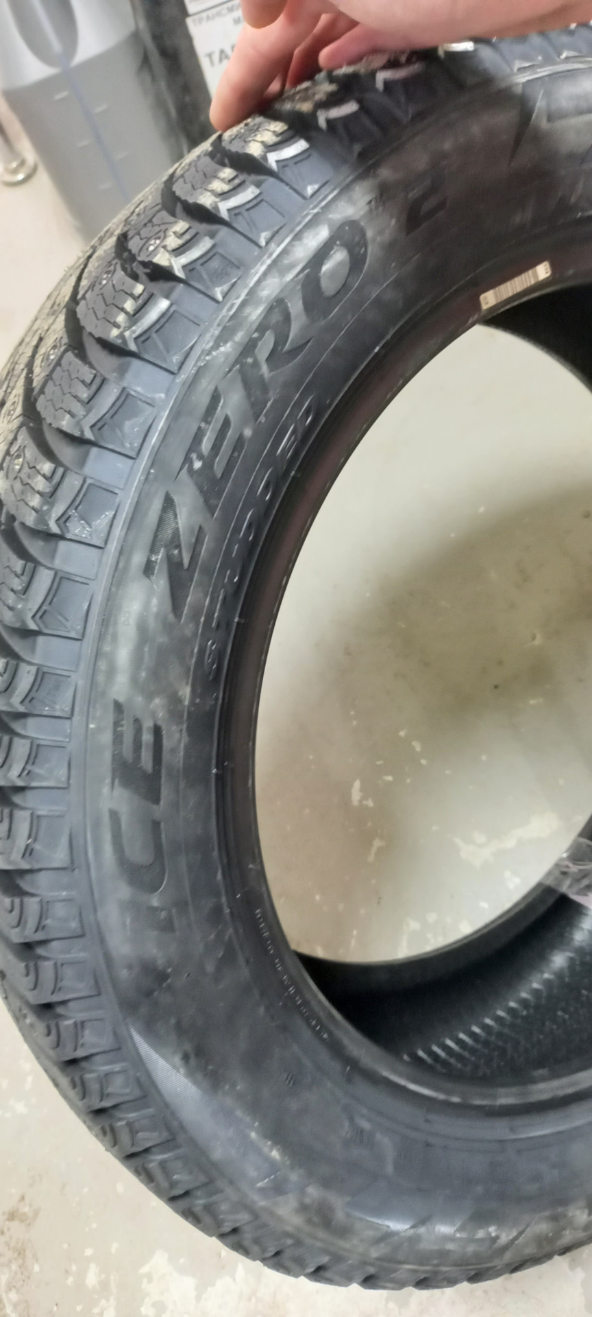 Новая зимняя резина Pirelli Ice Zero 2 205/55 R16 — KIA Ceed (2G), 1,6 л,  2013 года | шины | DRIVE2