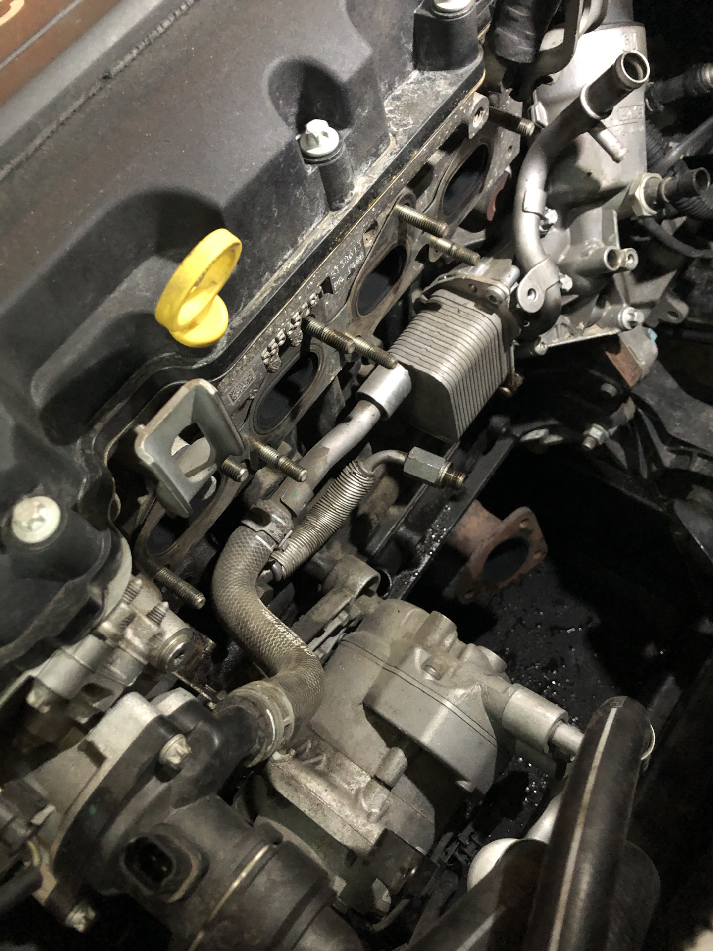 ТО теплообменника . — Opel Astra J GTC, 1,4 л, 2013 года | визит на ...
