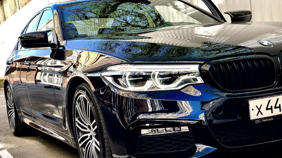 BMW 5 series (G30) 3.0 бензиновый 2017 | 540ix Carbonschwarz на DRIVE2