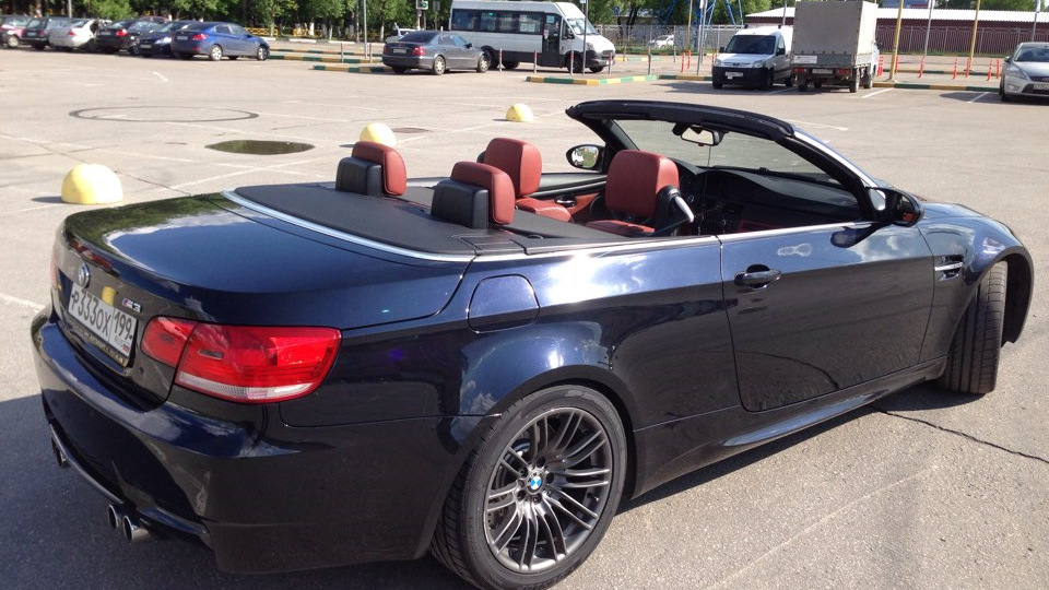 Cabrio BMW 4 белый матовый