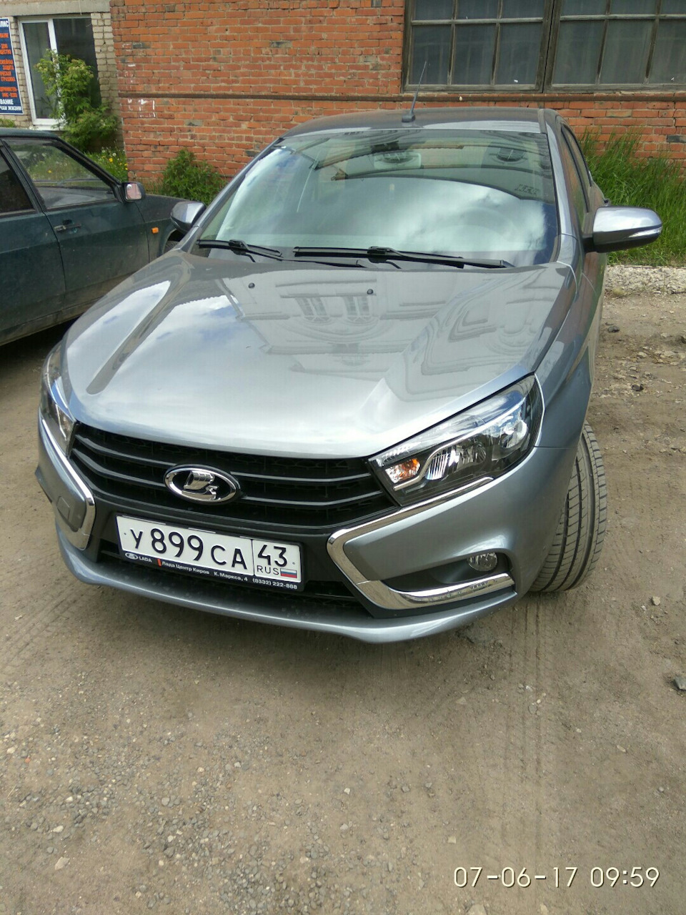 Регистрация в ГИБДД, замена удостоверения — Lada Vesta (1G), 1,8 л ...