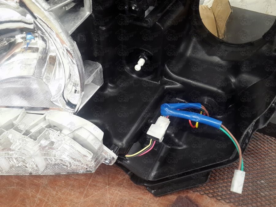 Toyota Land Cruiser 200, Переделка китайских фар Depo, под Brownstone ...