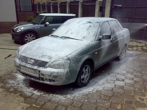 | Мойка Кархером | — LADA Приора седан, 1,6 л., 2008 года | фотография ...