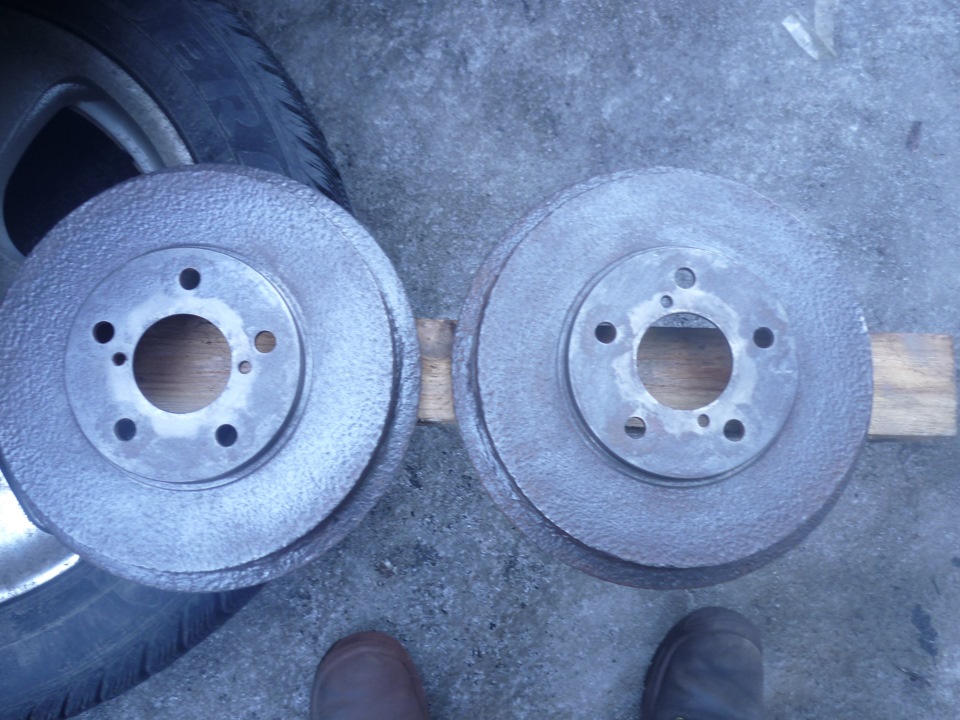 покраска тормозных барабанов и суппартов — Subaru Forester (SF), 2 л ...