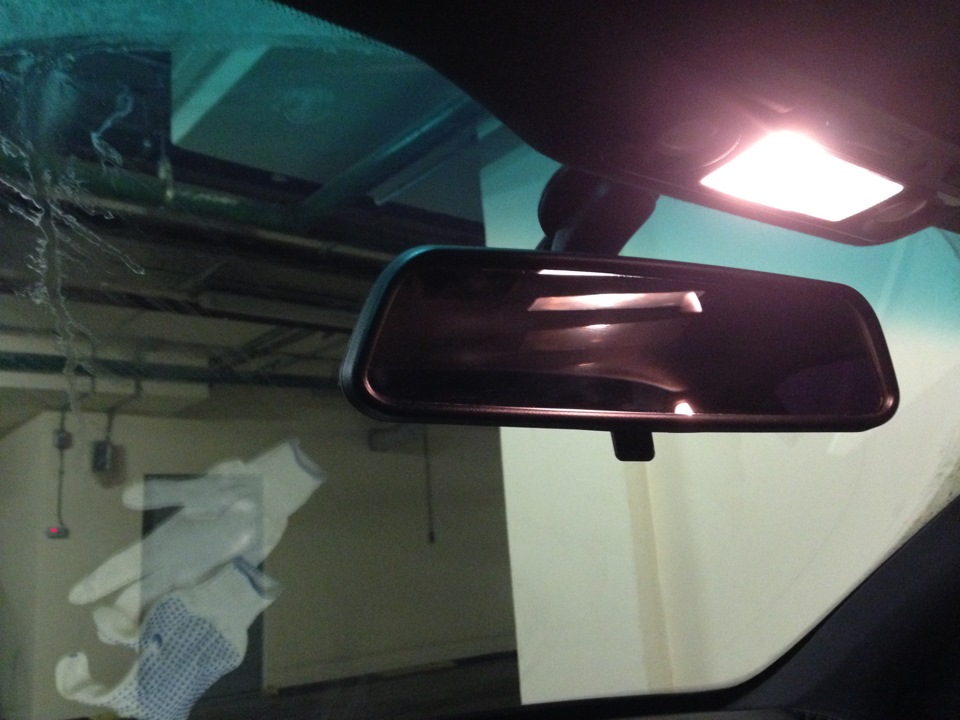 Фотохромное зеркало в салон — BMW 5 series (E39), 2,8 л, 1996 года ...