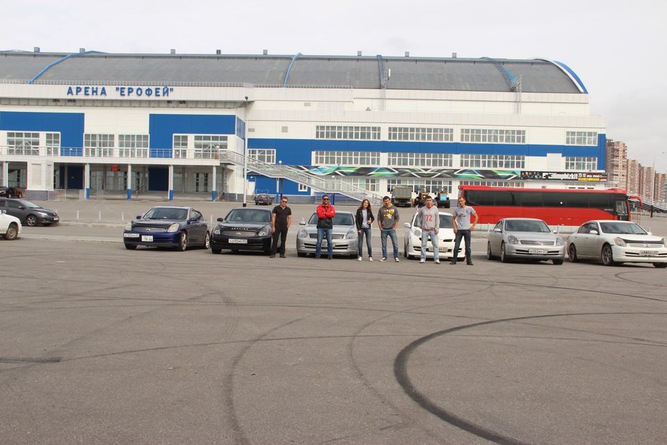 Встреча Skyline CLUB V35 Хабаровск — Nissan Skyline (V35), 3,7 л, 2003 ...