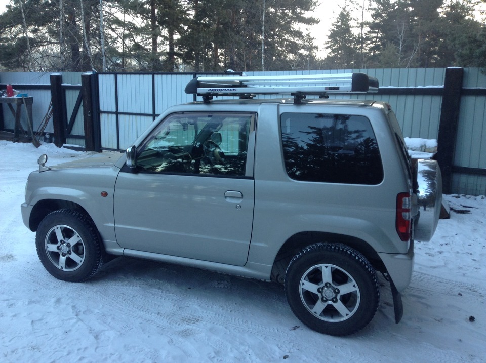 mitsubishi pajero mini багажник