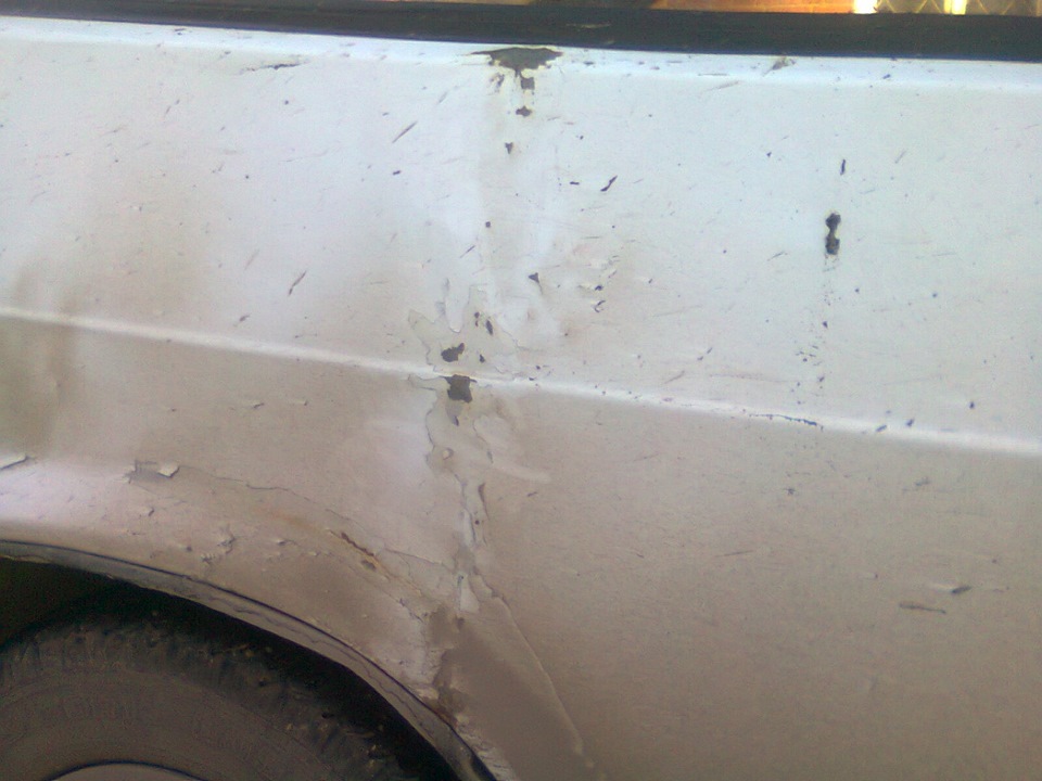 Внеплановая правка крыльев 2 или шустрый отец! — Lada 21083, 1,3 л ...