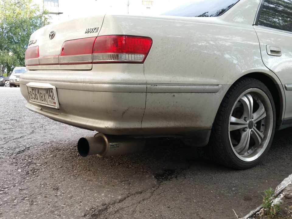 Как говорится 'привет соседи'))) — Toyota Mark II (100), 2,5 л, 2000 ...