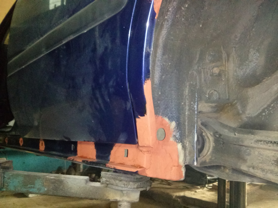 анти коррозийная обработка — Honda Civic Fastback (6G), 1,4 л, 1997 ...