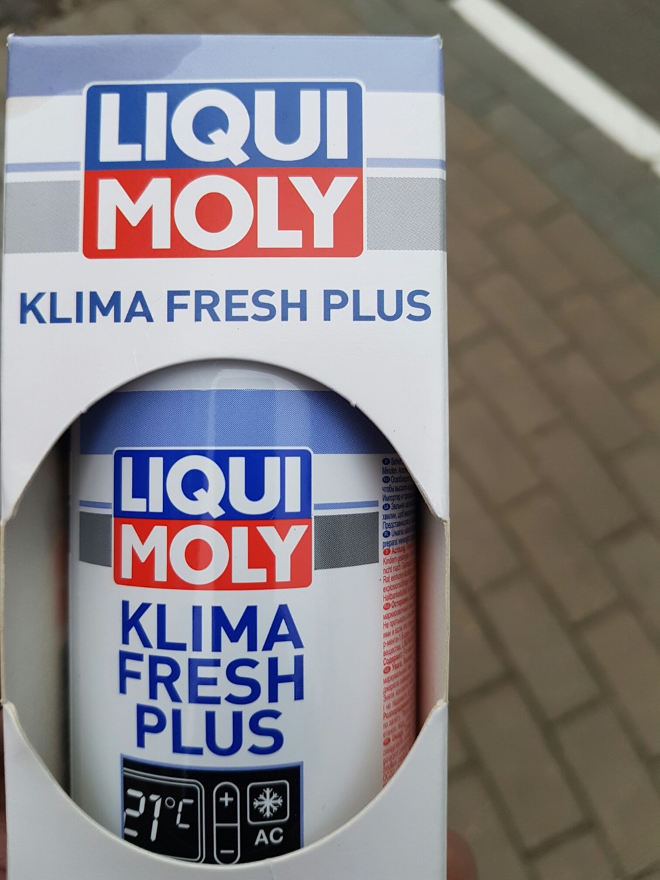 Очиститель кондиционера liqui moly klima