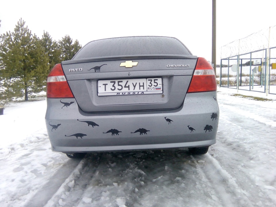 Photo from the logbook Chevrolet Aveo Sedan (1G)