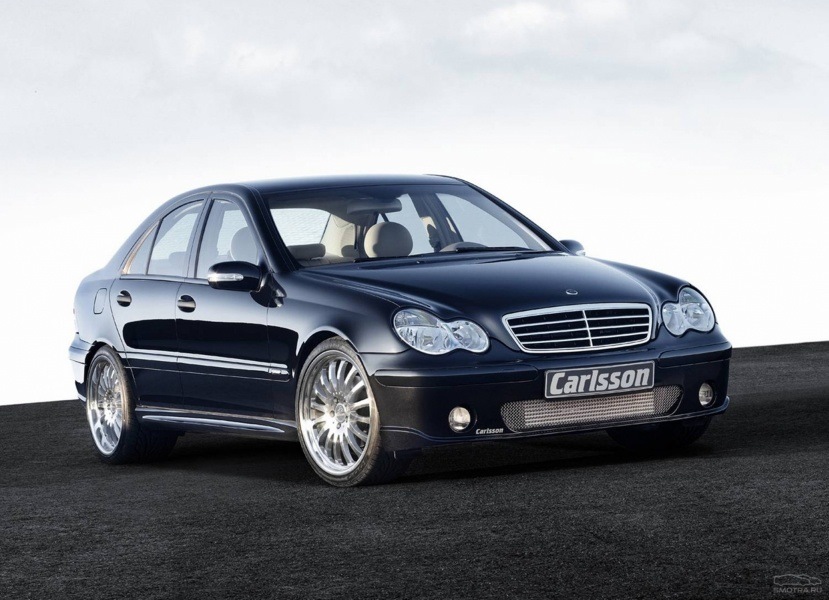 Питерская встреча — Mercedes-Benz C-Class (W203), 2 л, 2001 года ...