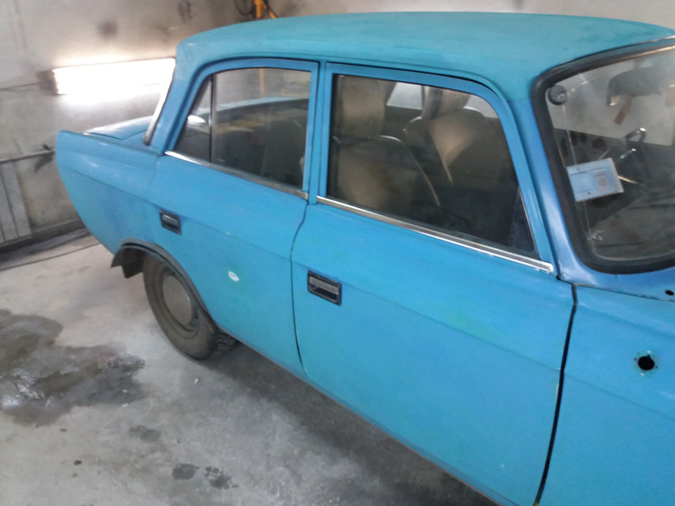 Покраска кузова — ИЖ Москвич 412, 1,5 л, 1973 года | стайлинг | DRIVE2