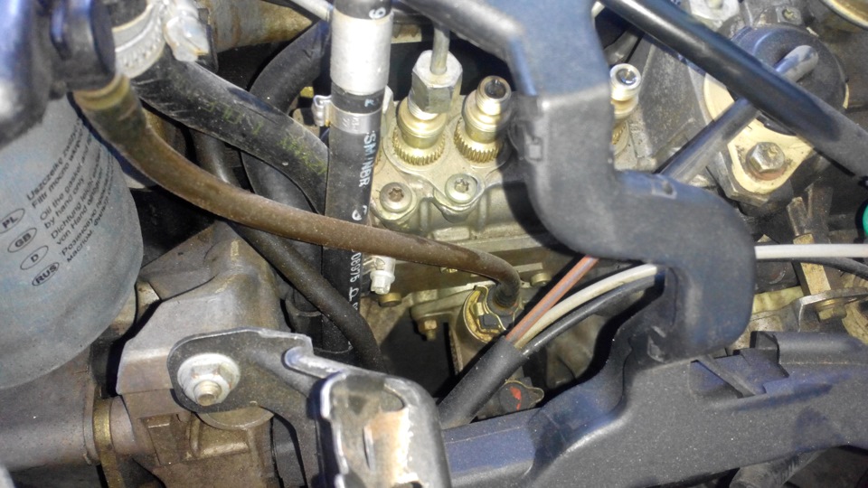 Замена распылителей форсунок — Mercedes-Benz E-Class (W124), 2,5 л ...