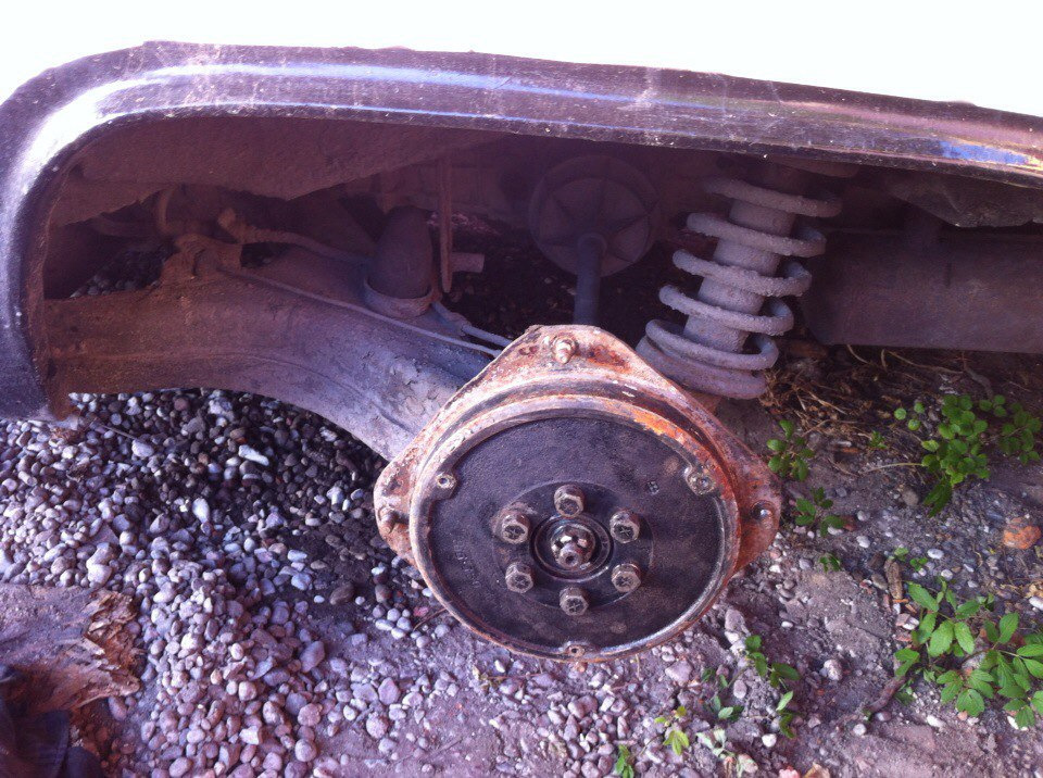 Стучат тормоза — ЗАЗ 968, 1,2 л, 1987 года | своими руками | DRIVE2