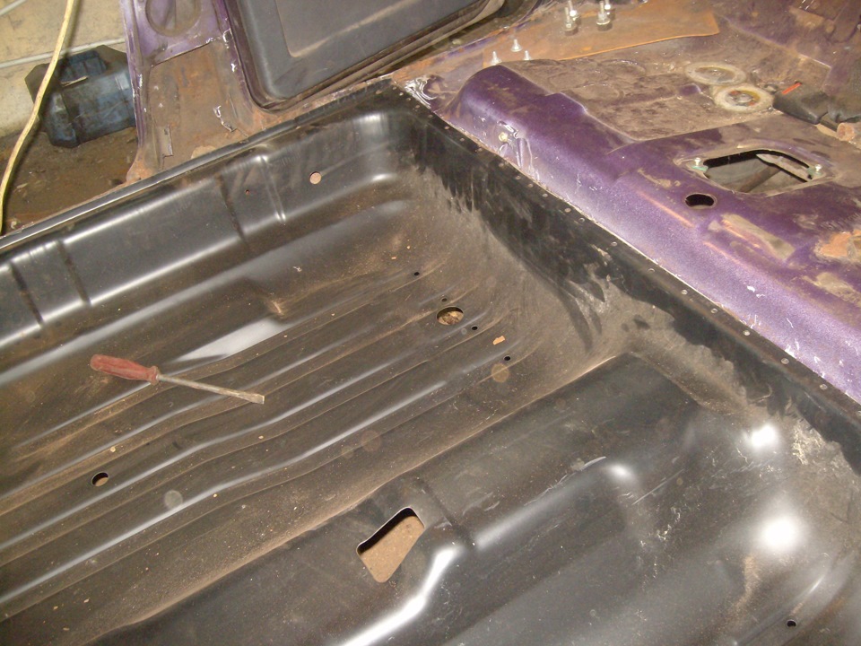 Ремонт ВАЗ 21099 том 1, часть 3 посадка пола — Lada 21099, 1,5 л, 1997 ...