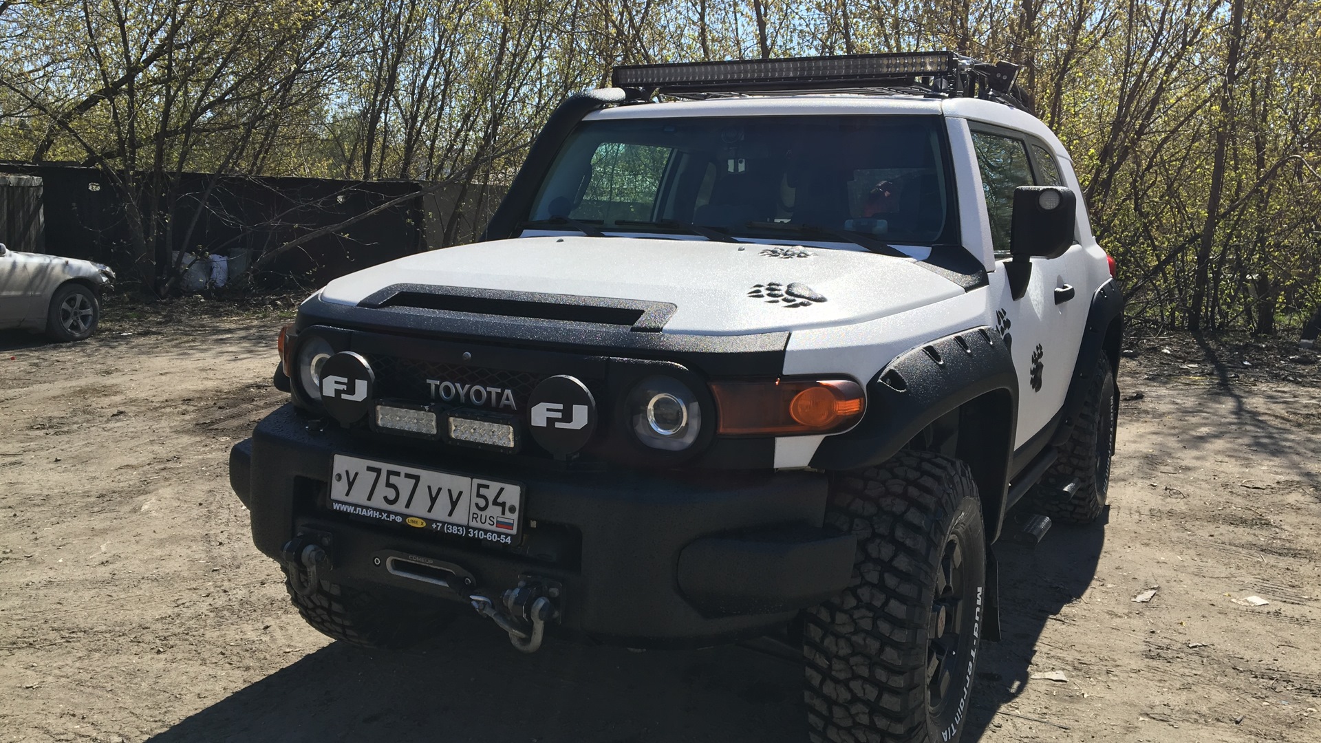 Toyota FJ Cruiser 4.0 бензиновый 2008 | Сибирский Медведь на DRIVE2