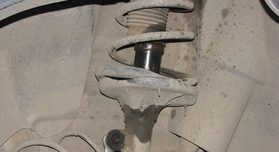 Потекла… Стойка, потекла — Subaru Legacy (BL/BP), 2 л, 2006 года ...