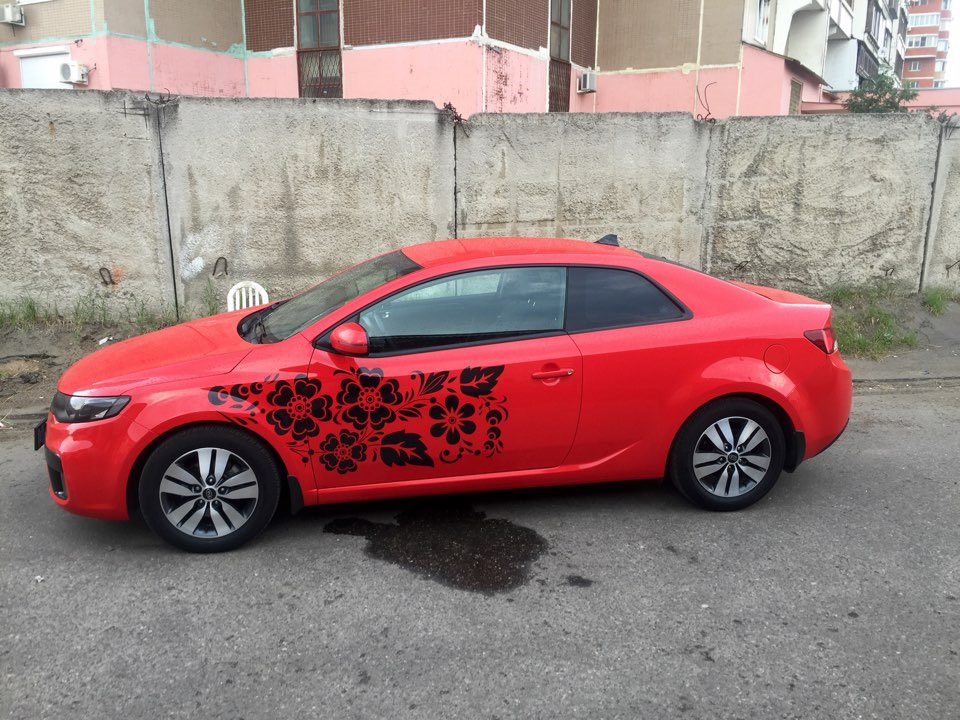 Аэрография Kia Cerato Koup