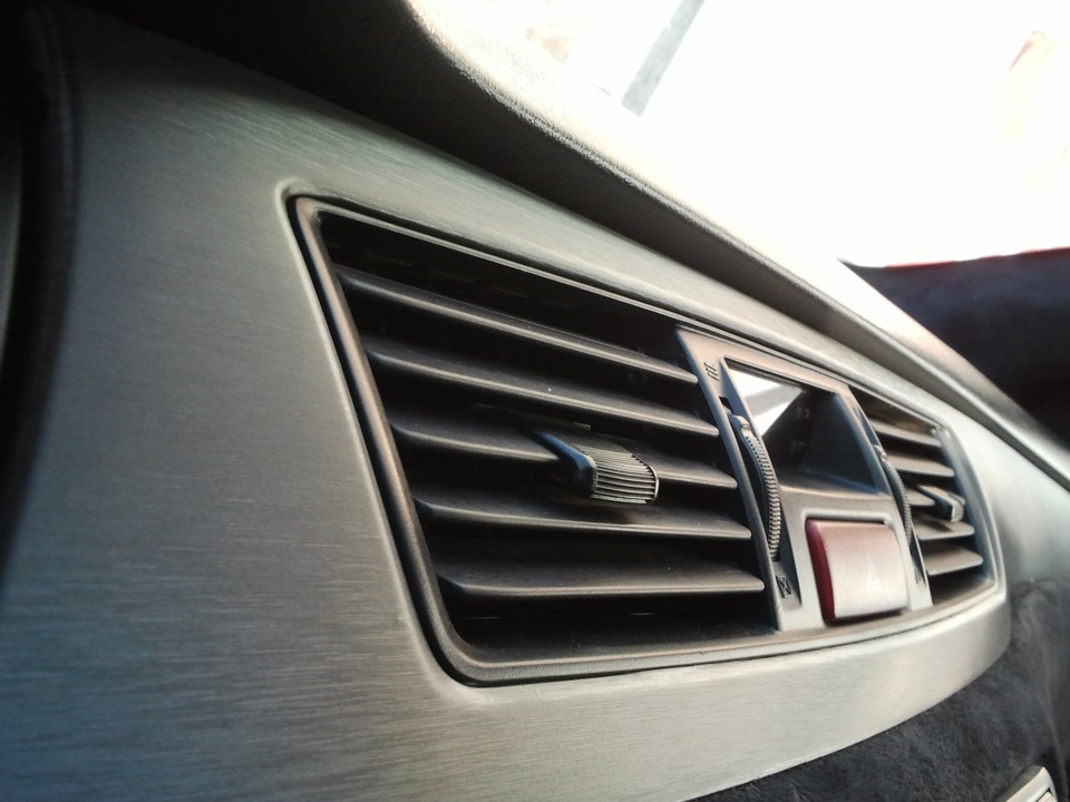 Пластик в шлифованный алюминий — Mitsubishi Lancer IX, 1,6 л, 2007 года ...