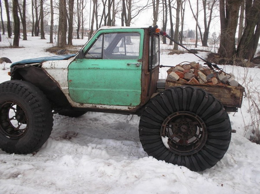 Вездеход из заз 968 своими руками