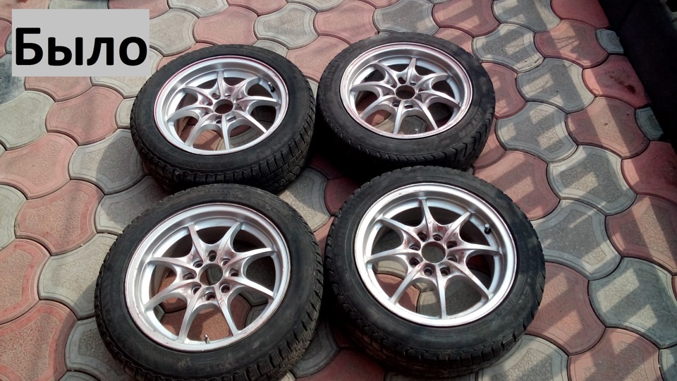 Покрасил свои старые диски — ЗАЗ Lanos, 1,5 л, 2012 года | колёсные ...