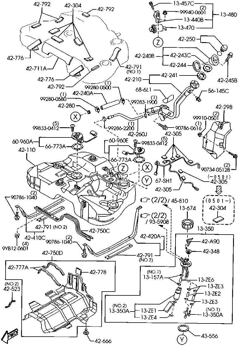 Топливная система и ХХ — Mazda Xedos 9, 2,5 л, 1995 года | визит на сервис  | DRIVE2