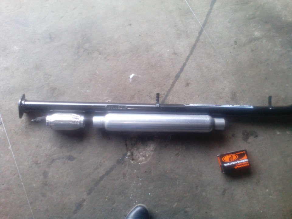 Стронгер СВД Вместо резонатора Stingera — Lada 2114, 1,6 л, 2009 года ...